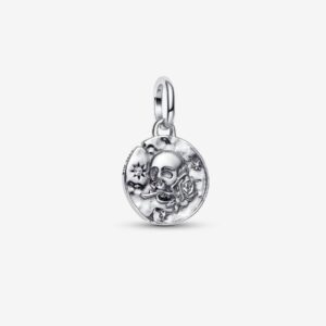 Pandora Skull Medallion Charm 794089C01