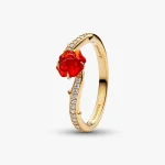 Disney Beauty and the Beast Enchanted Rose Ring 163984C01-EI