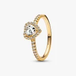 Elevated Heart Ring 168421C01