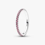 Sparkling Pink Band Ring 192999C02