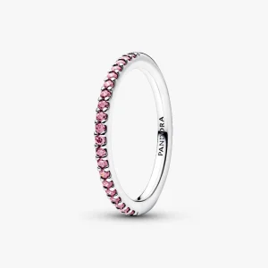 Sparkling Pink Band Ring 192999C02