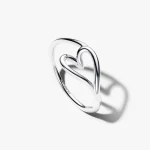Organically Shaped Heart Small Ring 194361C00
