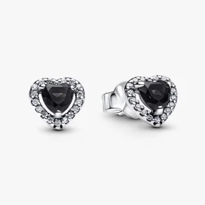 Elevated Heart Stud Earrings 298427C03