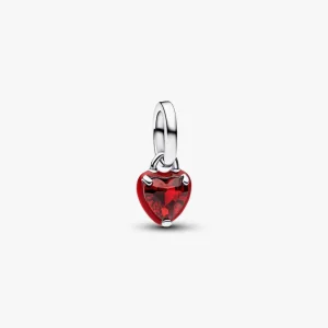 Red Chakra Heart Mini Dangle Charm 793042C05