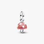 Glow-in-the-dark Mushroom Dangle Charm 794376C01