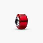 Red Murano Glass Charm 794425C00