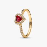 Elevated Heart Ring 168421C02