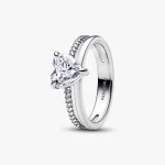 Double Band Heart Ring 193100C01