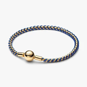 Blue Cord Box Chain Bracelet 563816C02