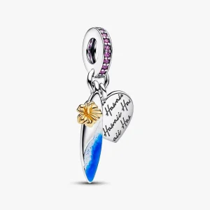 Surf Board Double Dangle Charm 764628C01
